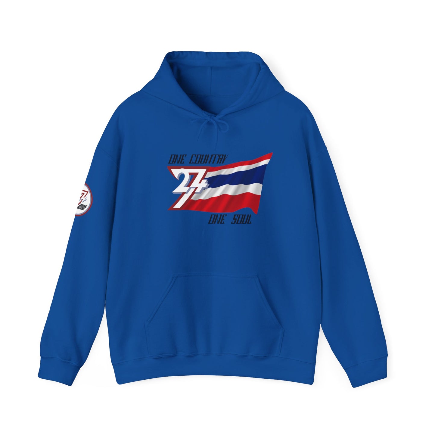 Unique Design Thailand Flag custom hoodie royal