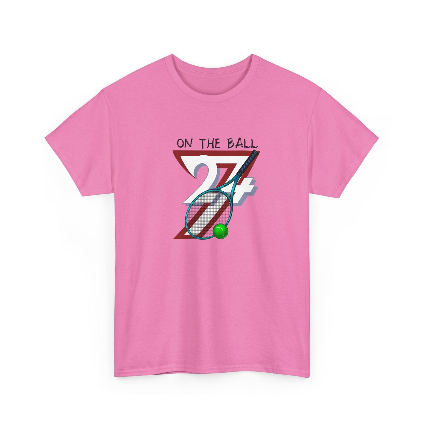 Unique Design Tennis Sport Printed T-shirt azalea