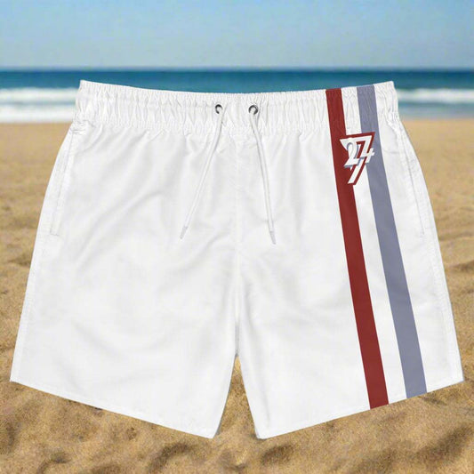 24/7 logo design swim trunks