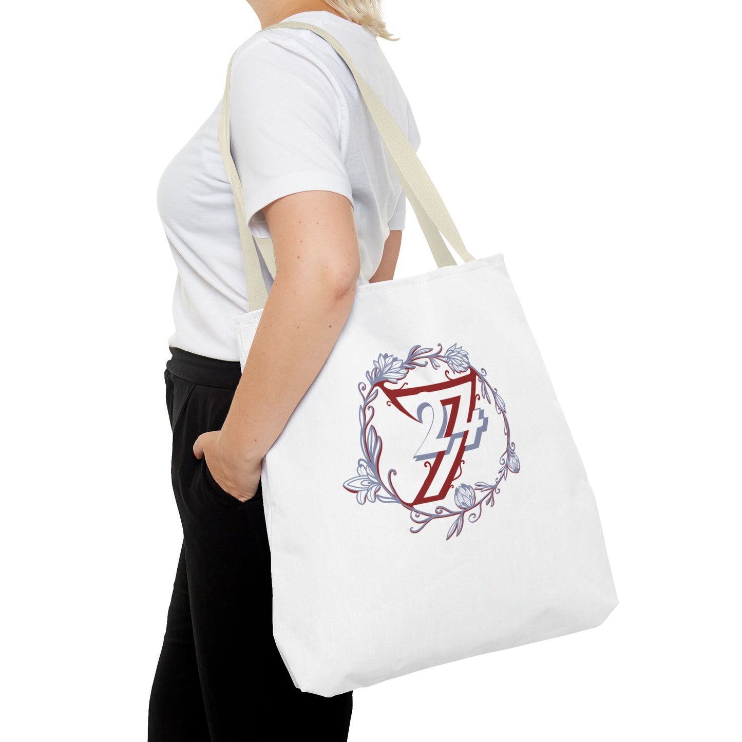 Floral Tote Bag - Stylish & Versatile, Perfect for Everyday Use