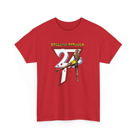 Custom T-shirt:  Muay Thai Printed T-shirt red