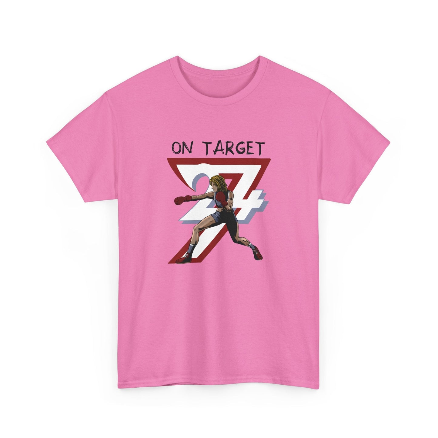 Unique Design Female Boxer Sport T-shirt azalea