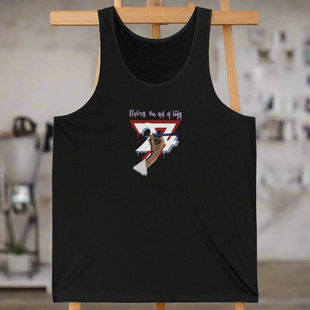 Art of Life women jersey tank black