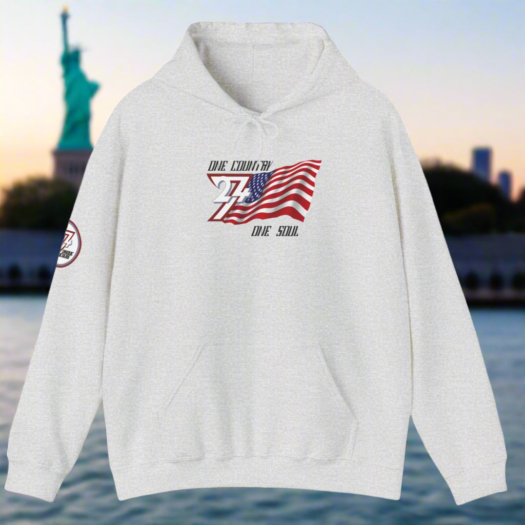 Ash Premium USA Hoodie - American Pride Patriotic Apparel unique gift