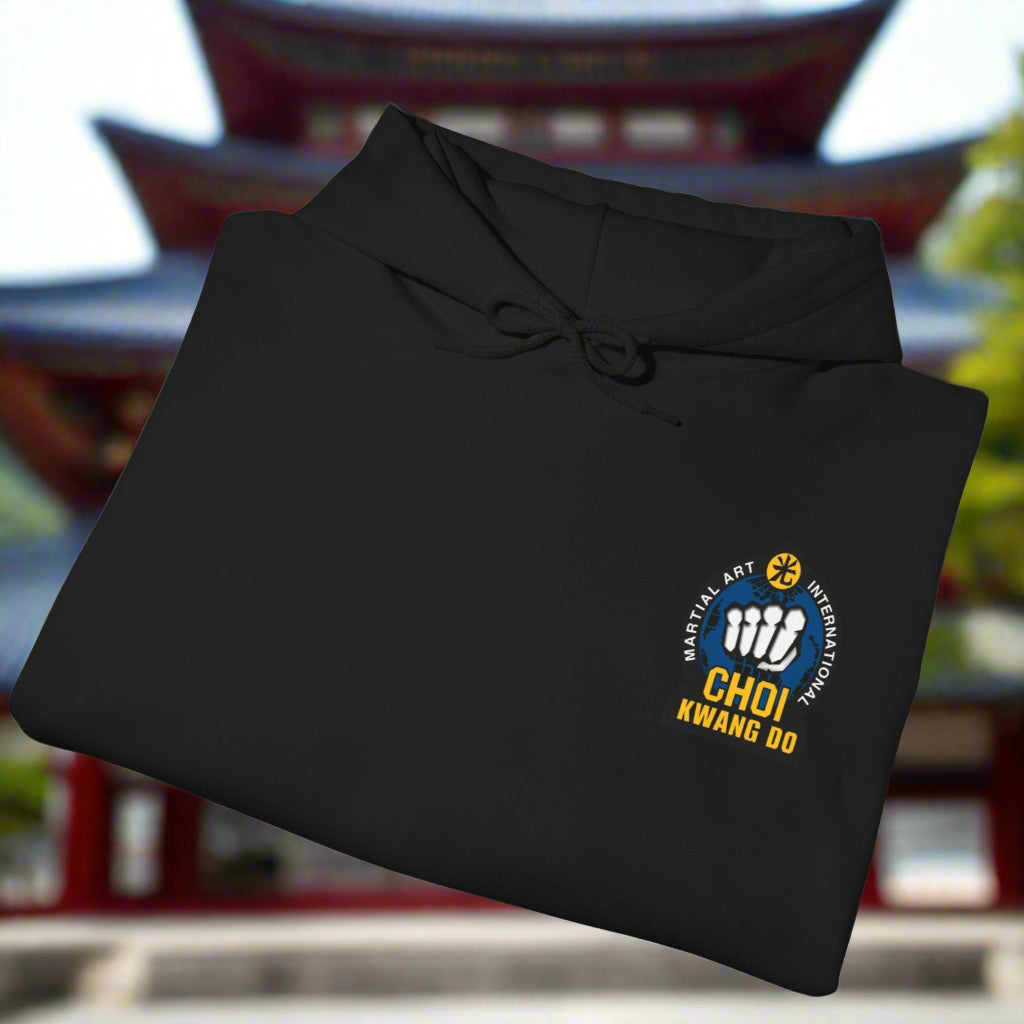 Black hoodie for Choi Kwang Do practitioners