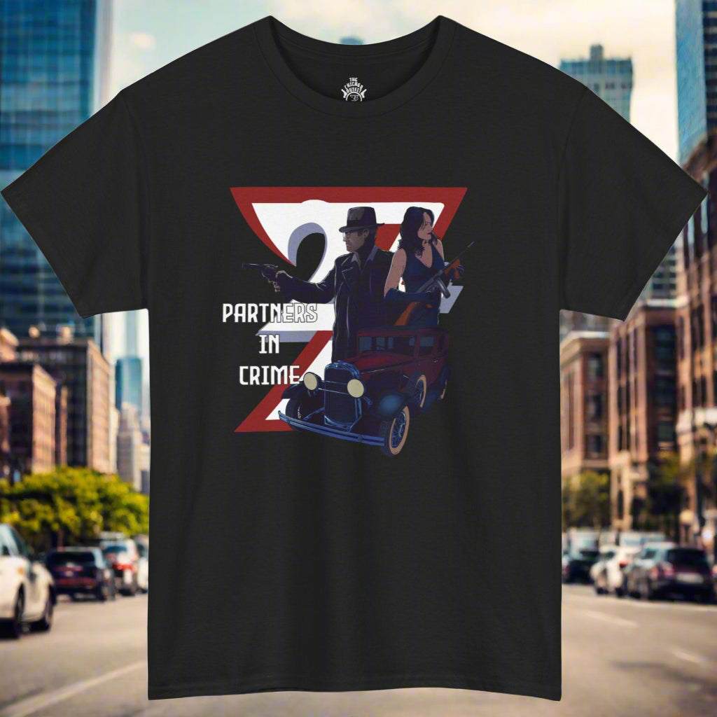 Chicago outfit t-shirt mafia tee Chicago tee front