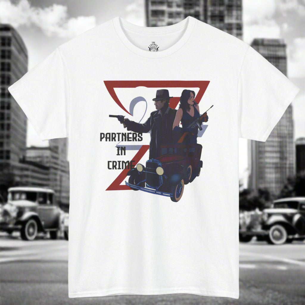 Chicago outfit t-shirt mafia tee Chicago tee front