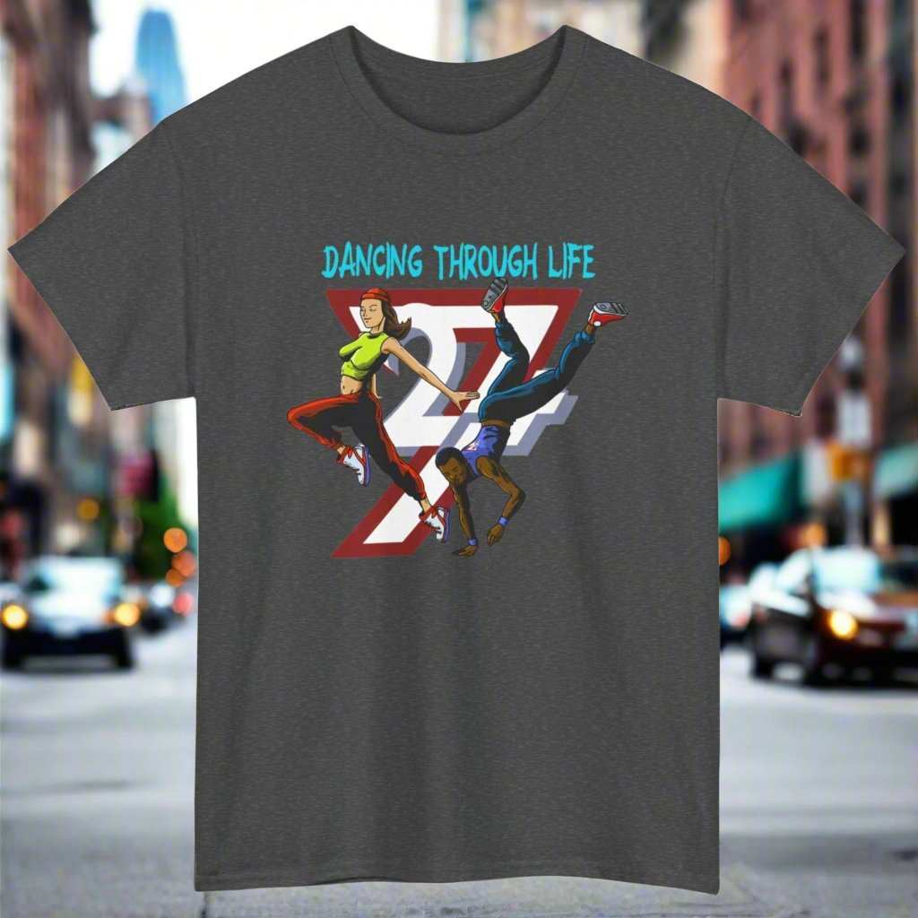 Dance T-shirt Street Dance custom tee dance tee by 24/7 Unique Designs dark heather