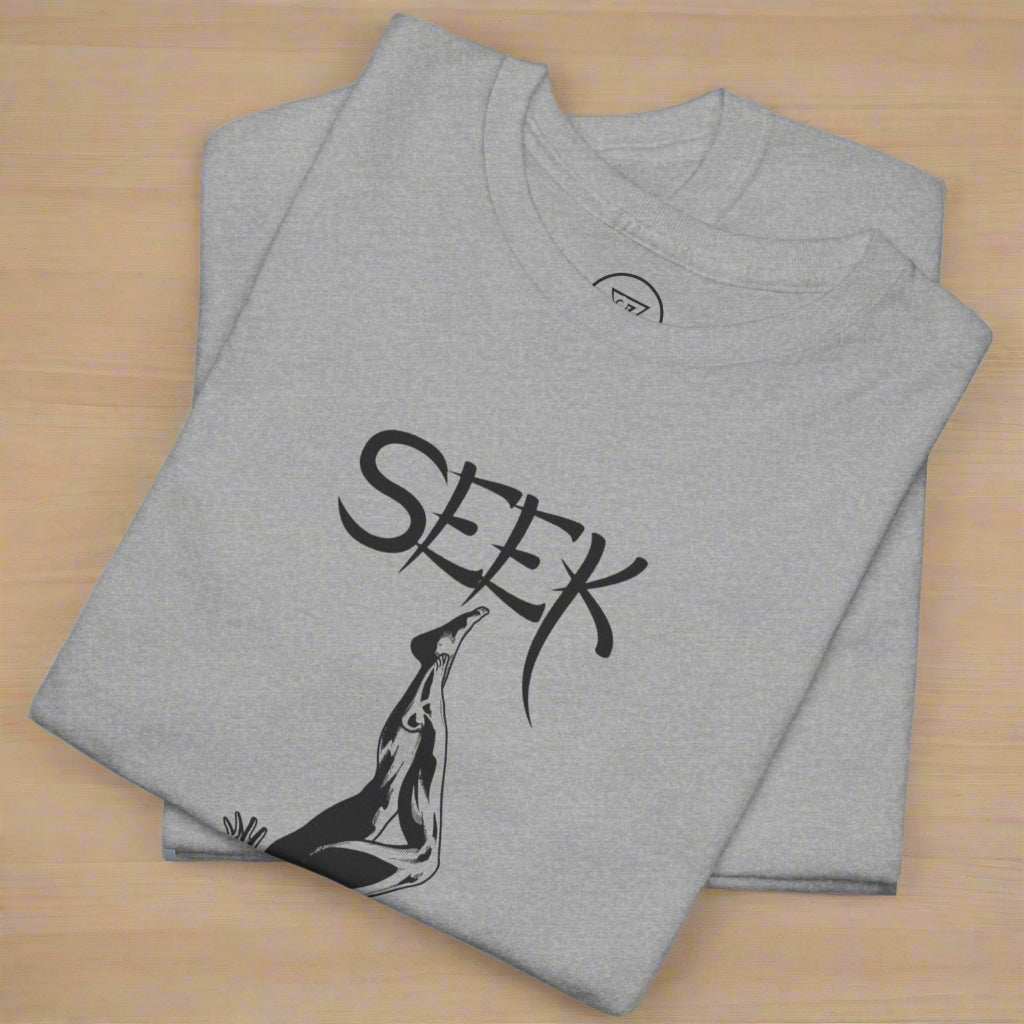 Diving T-shirt printed t-shirt swimmer tee by 24/7 Unique Designs sport grey