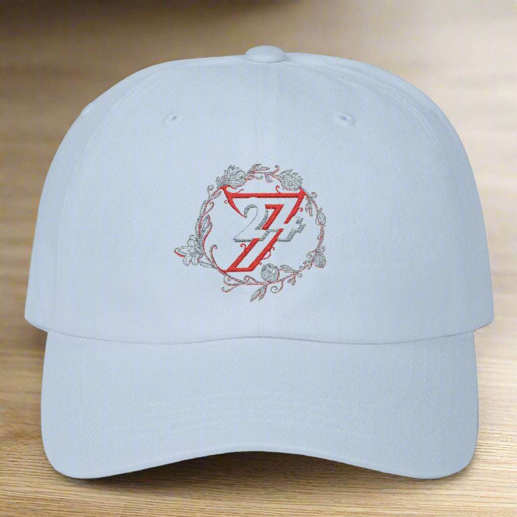 Embroidered Baseball Cap light blue