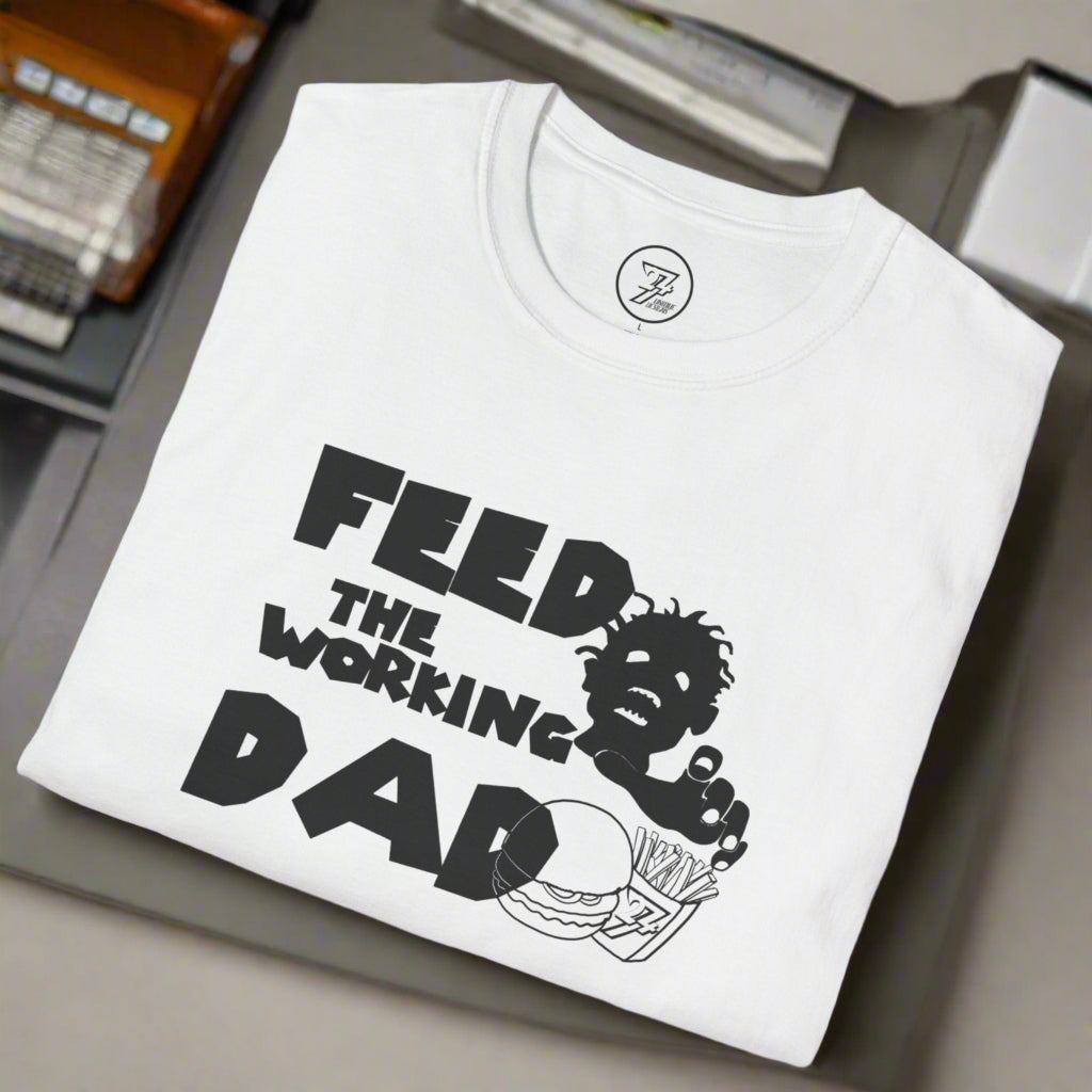 Father's Day Gift T-Shirt, Birthday Gift for Dads, Funny Dad t-shirt close up view