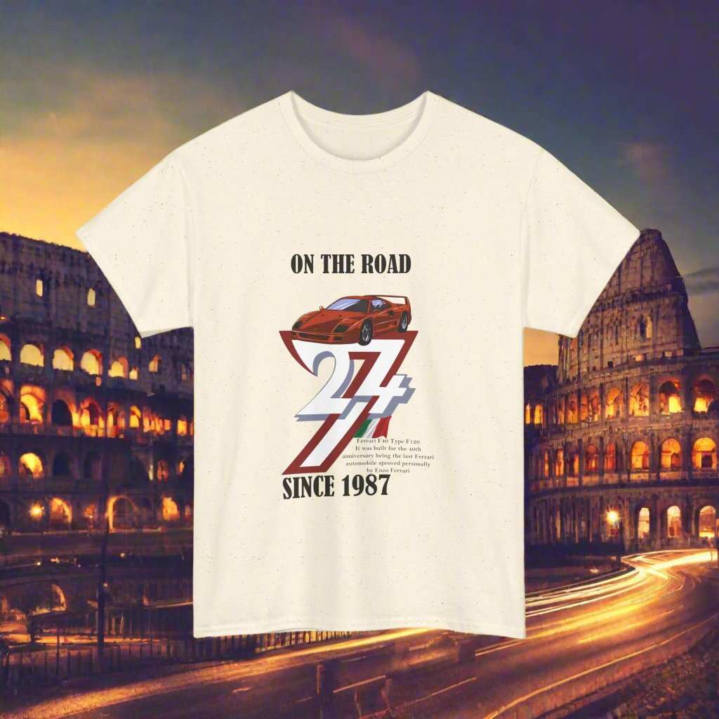 Ferrari top Vintage Ferrari Tee Ferrari T-shirt natural