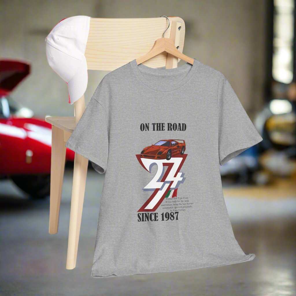 Ferrari top Vintage Ferrari Tee Ferrari T-shirt sport grey