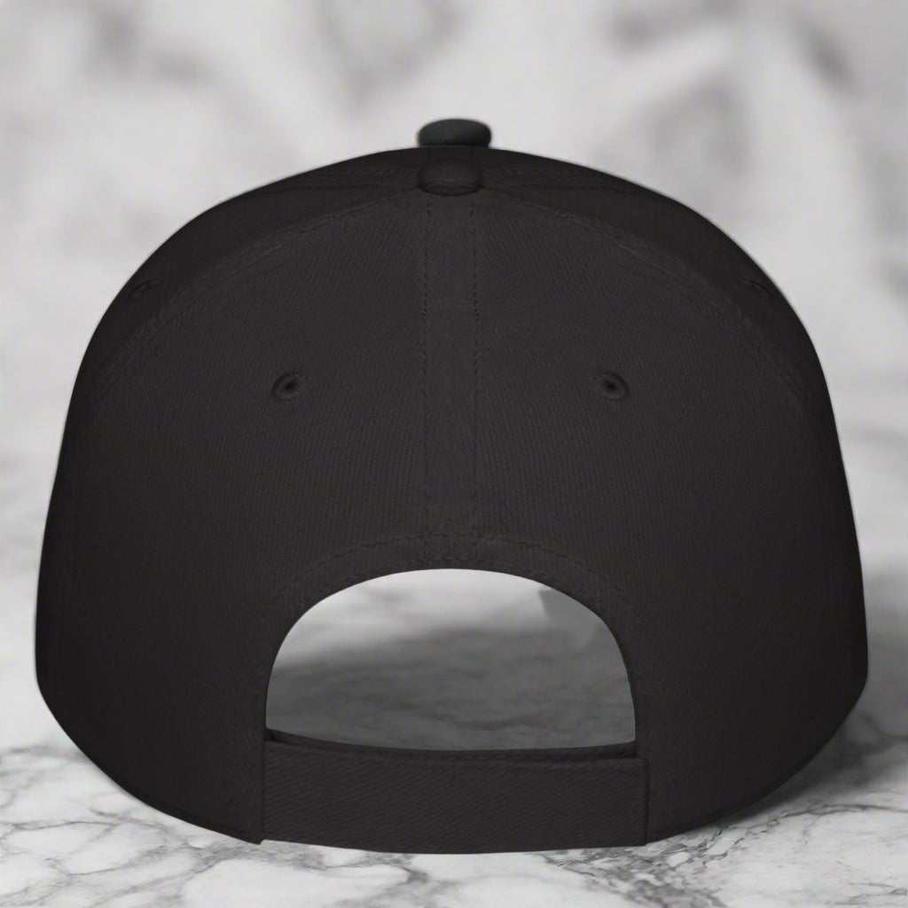 Floral Baseball Cap black back