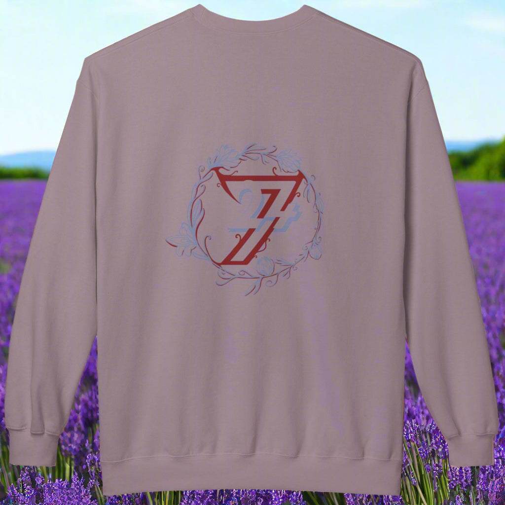 Floral Sweatshirt paragon back