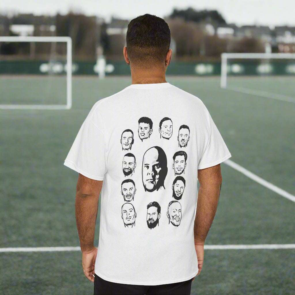 Football T-shirt back