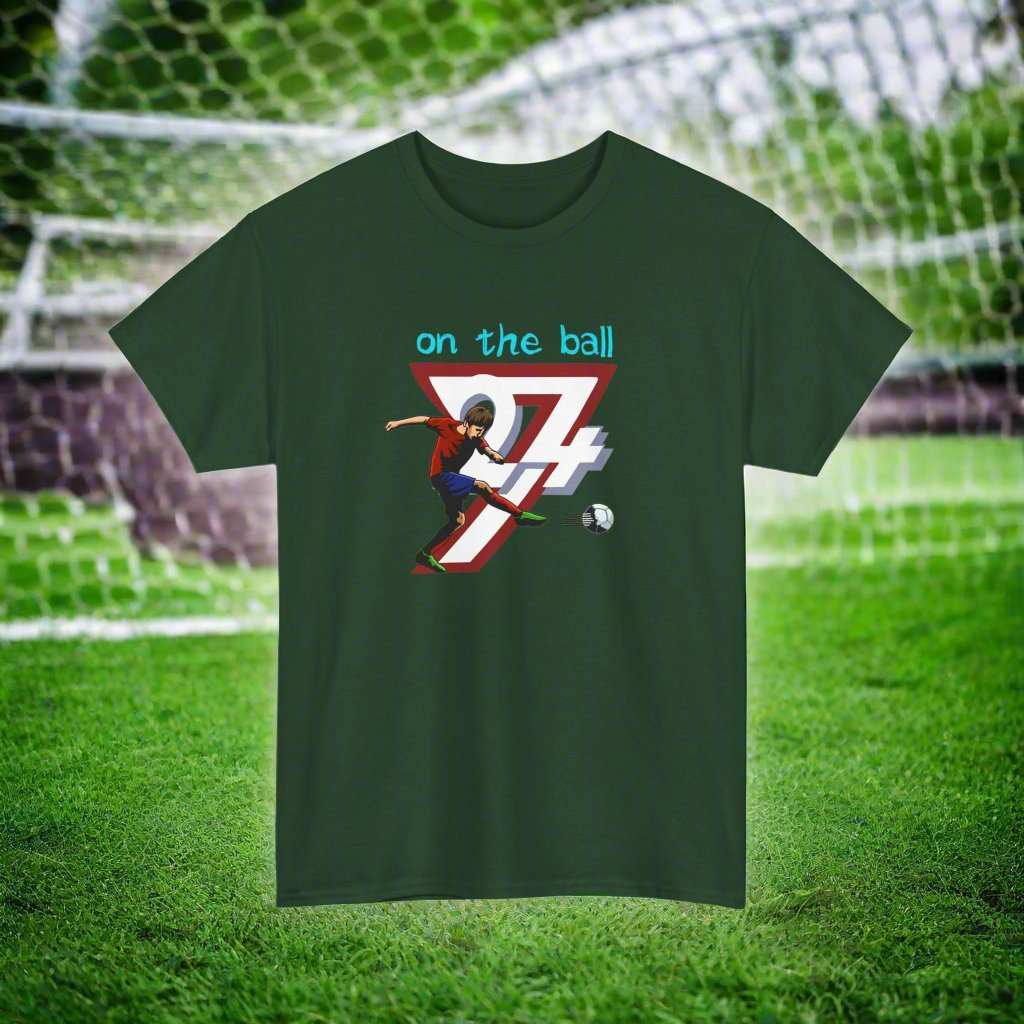 Football T-shirt soccer tee football tee soccer t-shirt sport t-shirt forest green