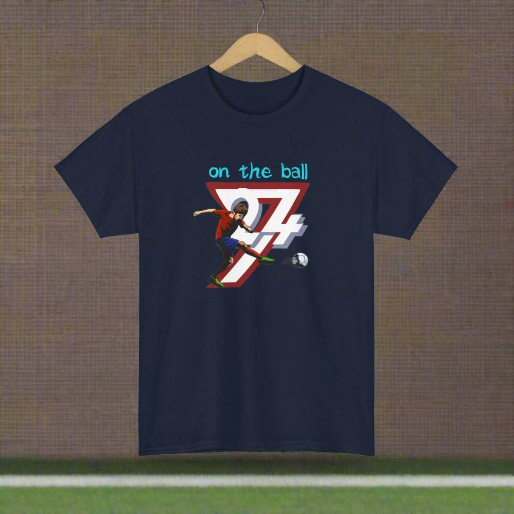 Football T-shirt soccer tee football tee soccer t-shirt sport t-shirt navy