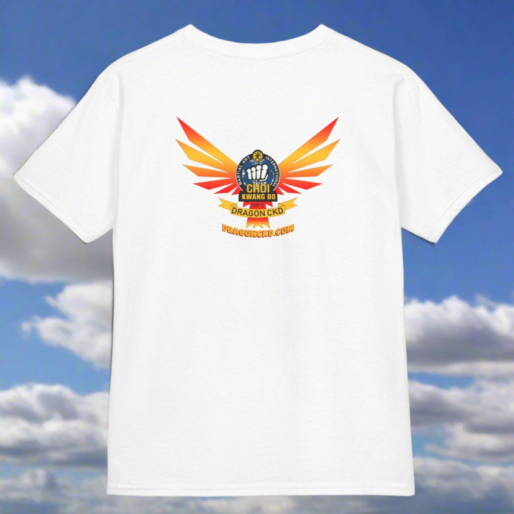 Kids Choi Kwang Do T-Shirt white back view