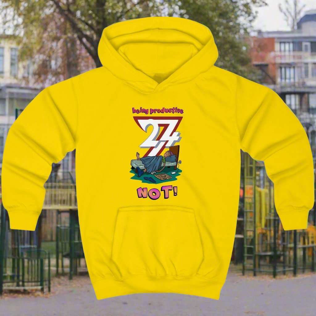 Kids Clothing Unique Design Kids Hoodie Lazy Kid daisy