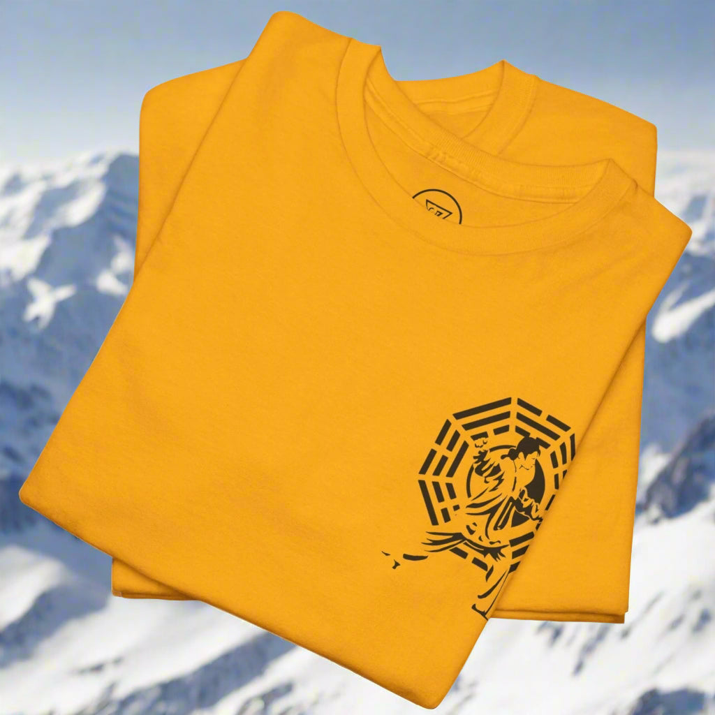 Martial Arts t-shirt with Thai Chi unique design symbol