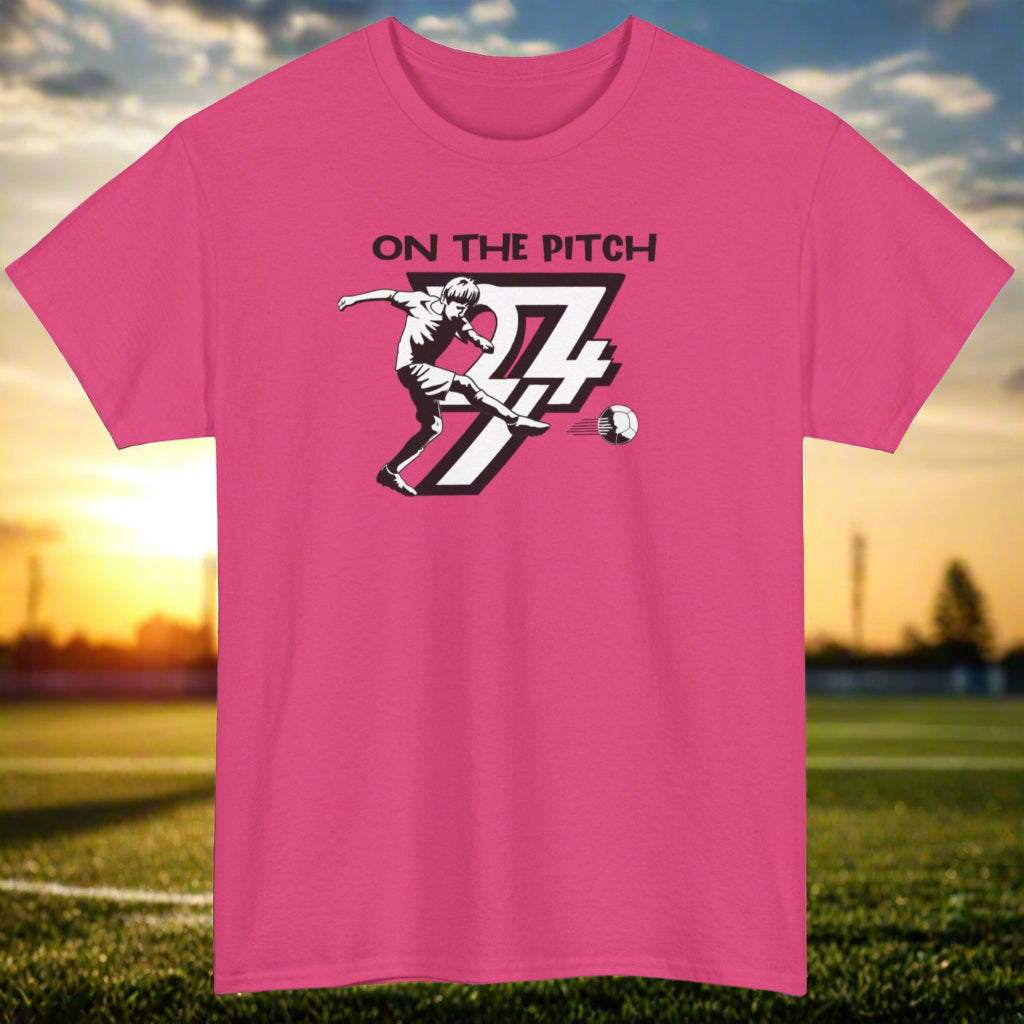 Soccer Player on shirt football player tee by 24/7 Unique Designs azalea