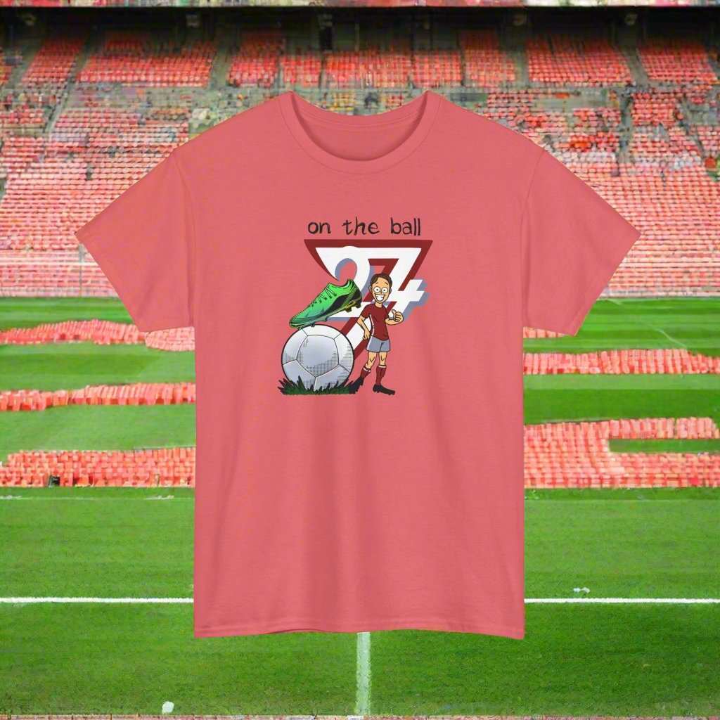 Soccer T-shirt football tee sport tshirt football shirt soccer t shirt coral silk