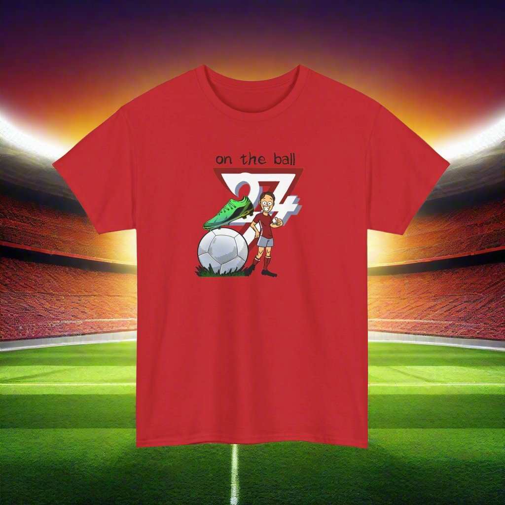 Soccer T-shirt football tee sport tshirt football shirt soccer t shirt red