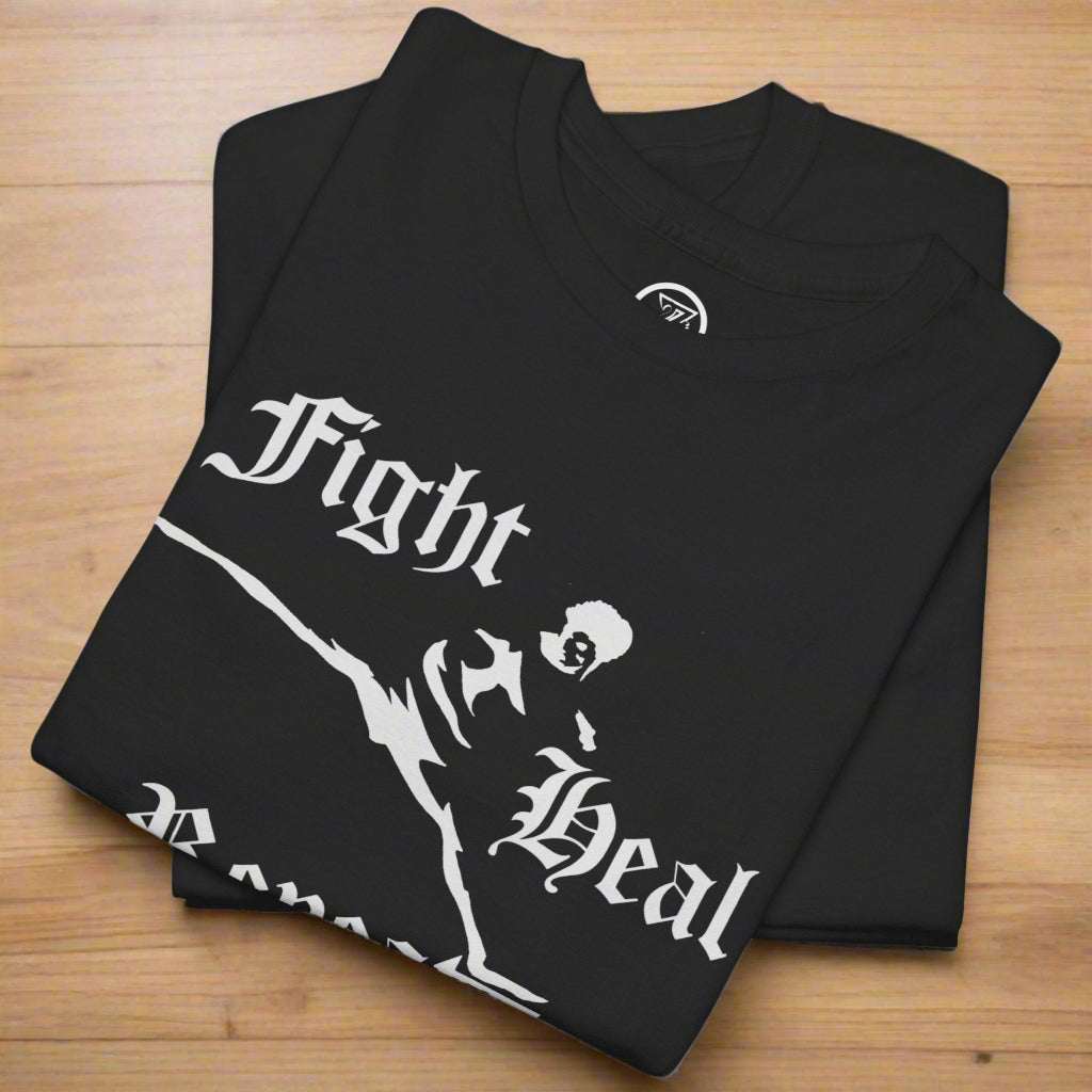 Taekwondo T-Shirt black folded