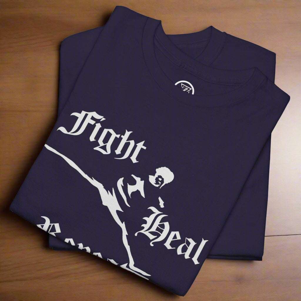 Taekwondo T-Shirt blueberry folded