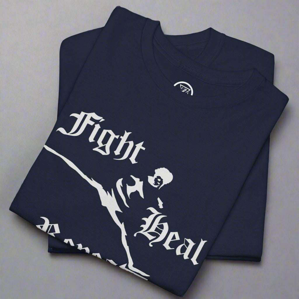 Taekwondo T-Shirt navy folded
