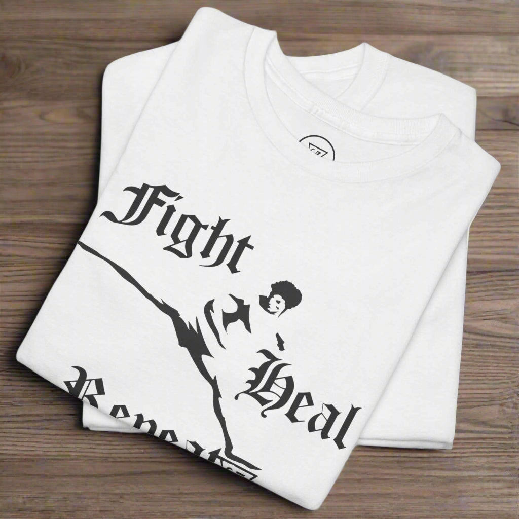 Taekwondo T-Shirt white folded