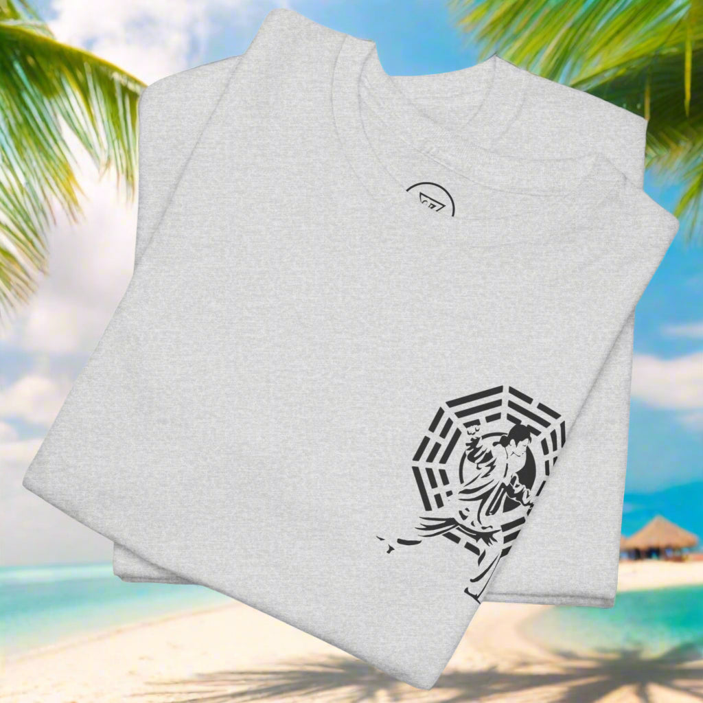 Thai Chi symbol printed on t-shirt