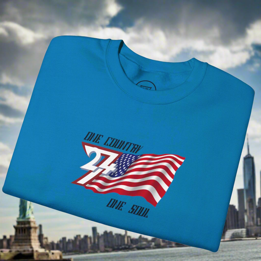 USA Patriot Unisex Sweatshirt sapphire blue special gift
