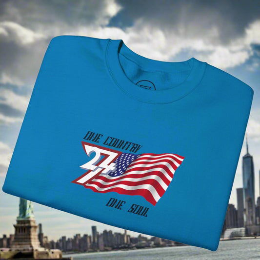USA Patriot Unisex Sweatshirt sapphire blue special gift