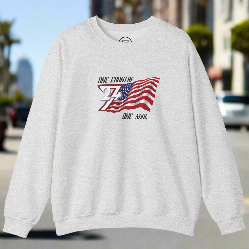 USA Patriot Unisex ash color Sweatshirt for special occasion