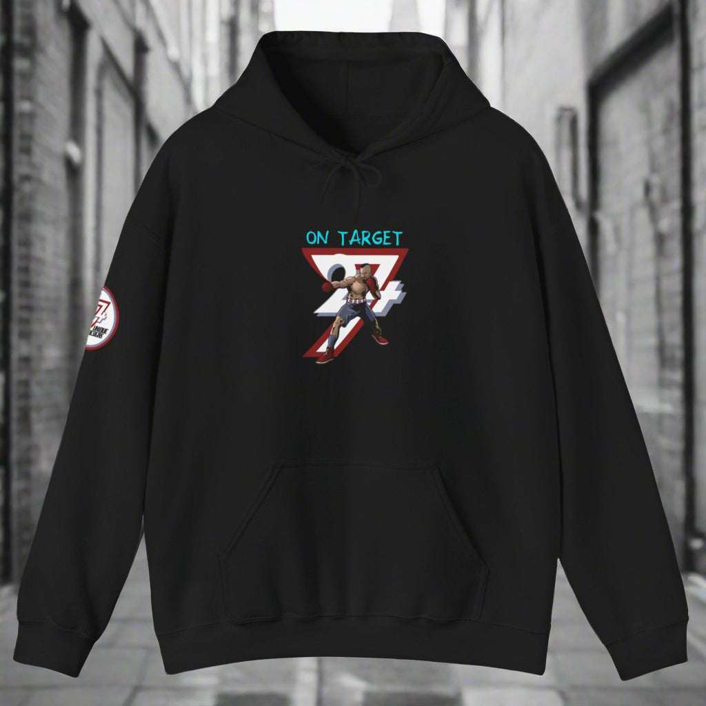 Unique Design boxing sport Hoodie black
