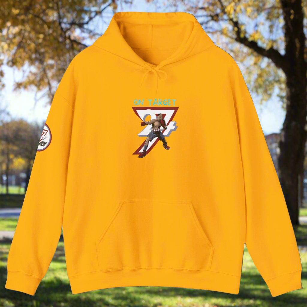 Unique Design boxing sport Hoodie gold
