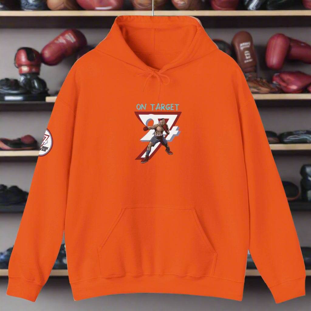 Unique Design boxing sport Hoodie orange