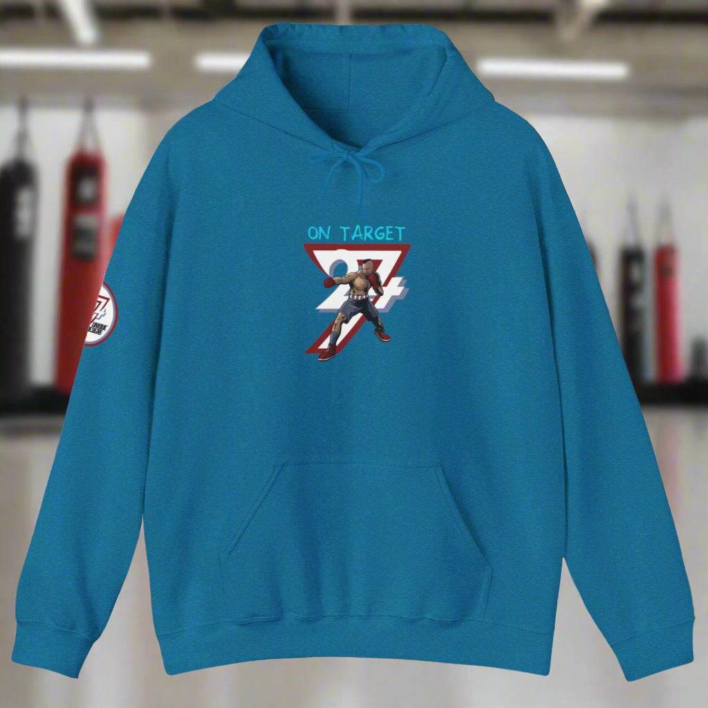 Unique Design boxing sport Hoodie royal