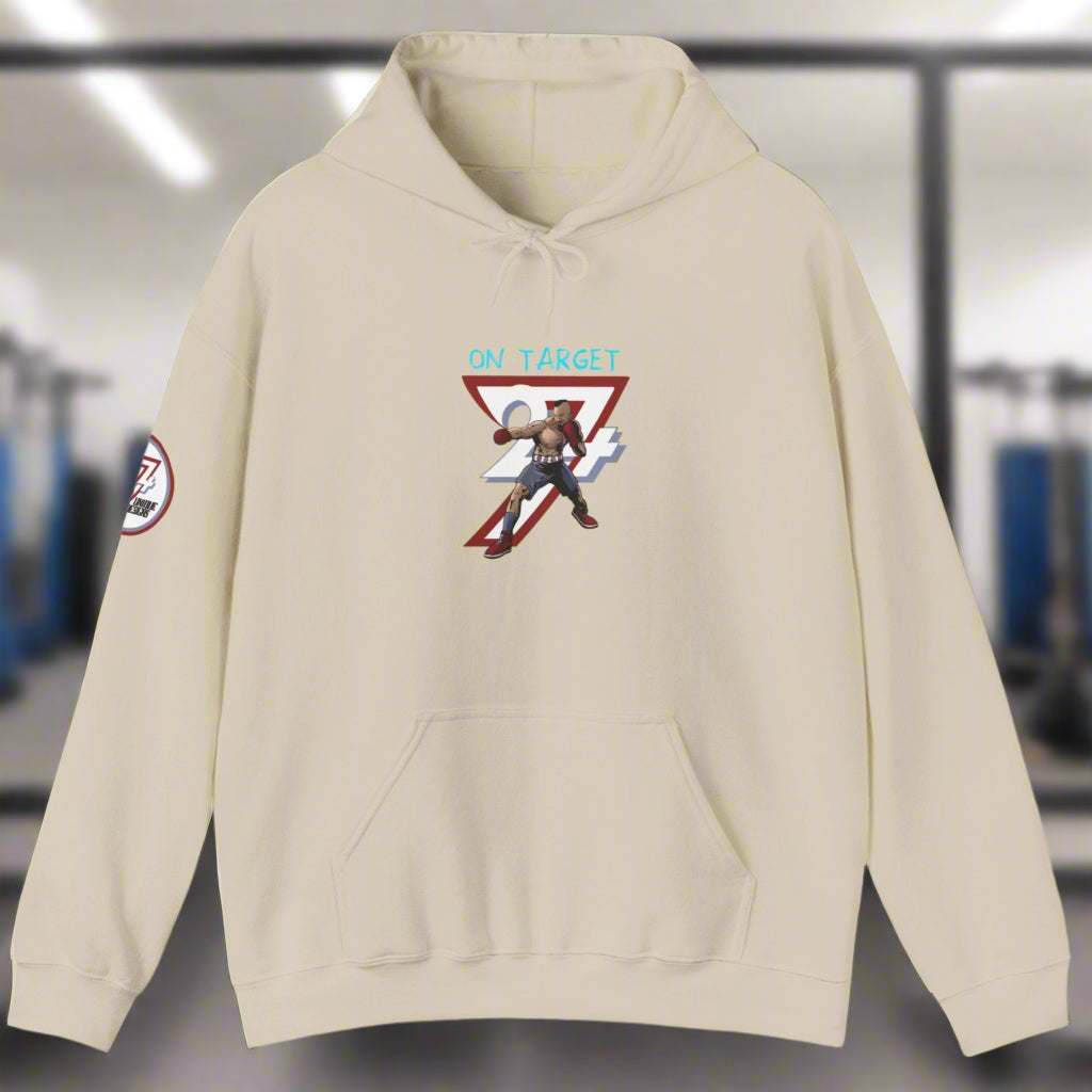 Unique Design boxing sport Hoodie sand