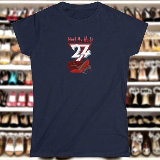 Unique Women Tee women top Women T-shirt by 24/7 Unique Designs navy