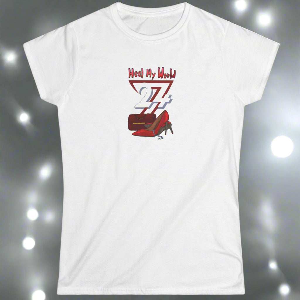 Unique Women Tee women top Women T-shirt by 24/7 Unique Designs white