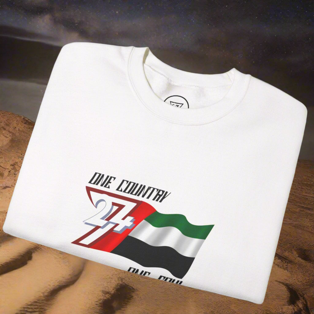 Unique design UAE flag sweatshirt