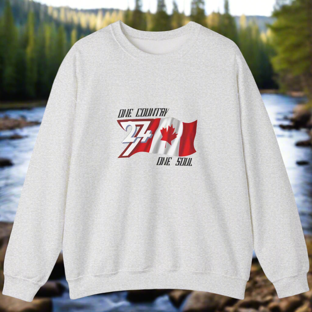 ash color Canada jumper unique design