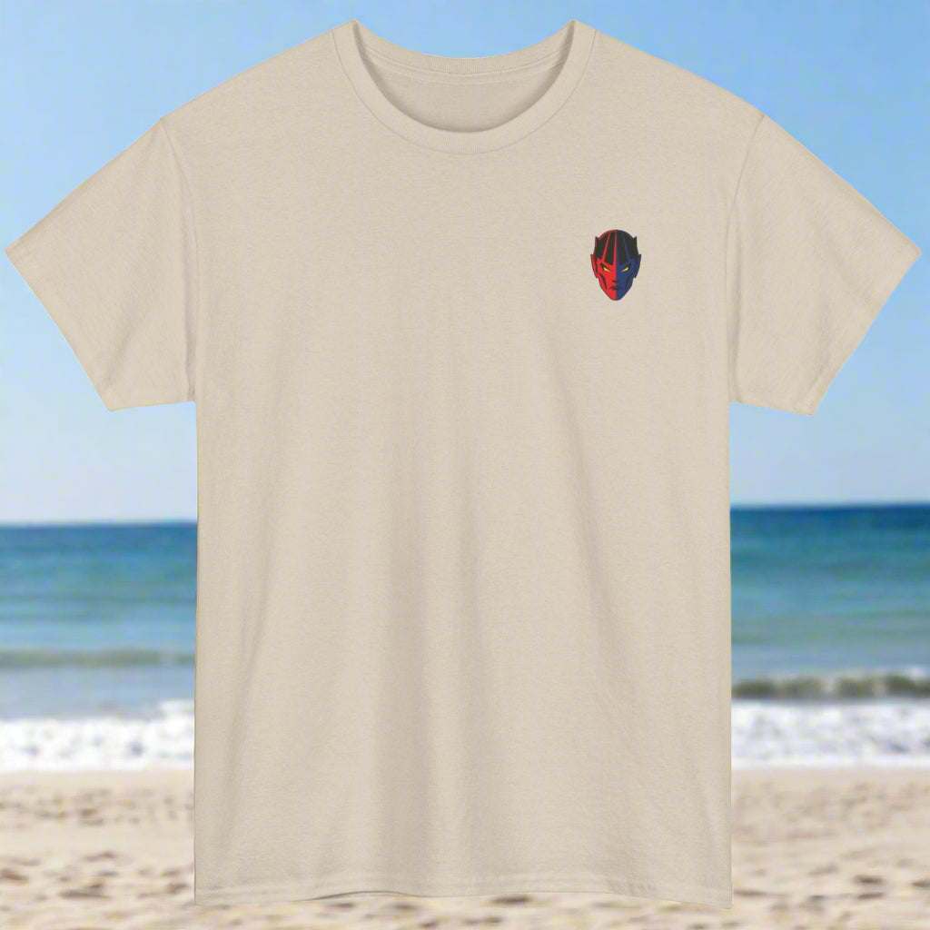 comic character on unique gym t-shirt