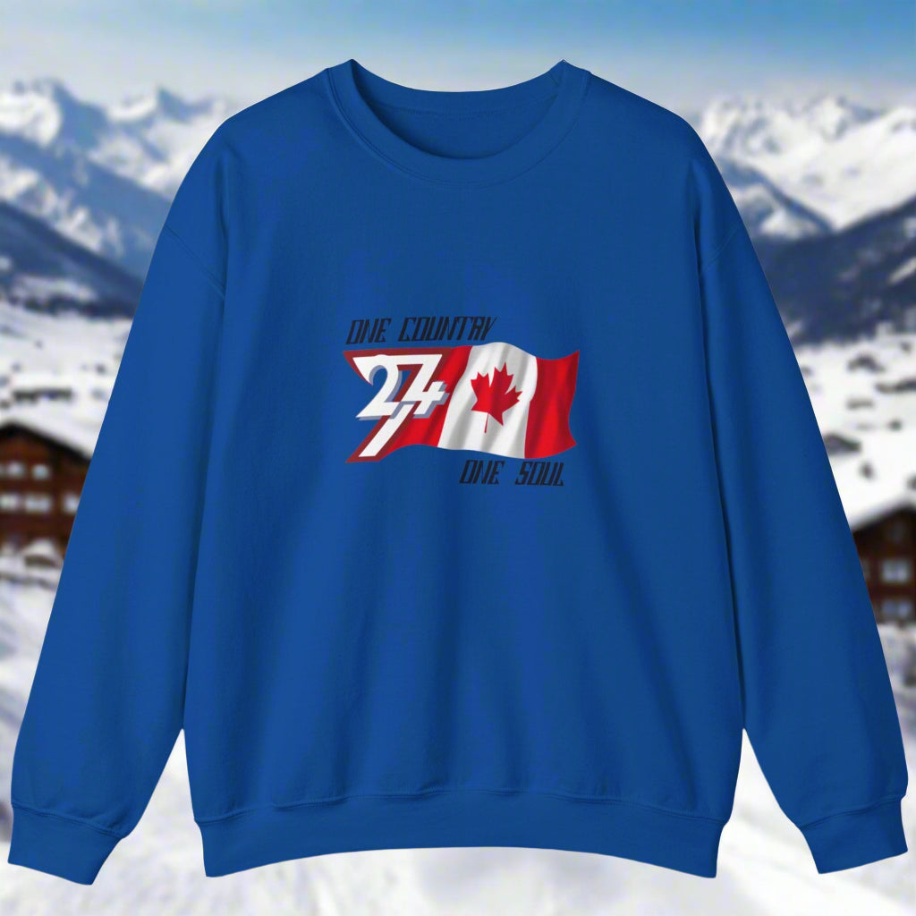 exclusive Canada themed sweatshirt