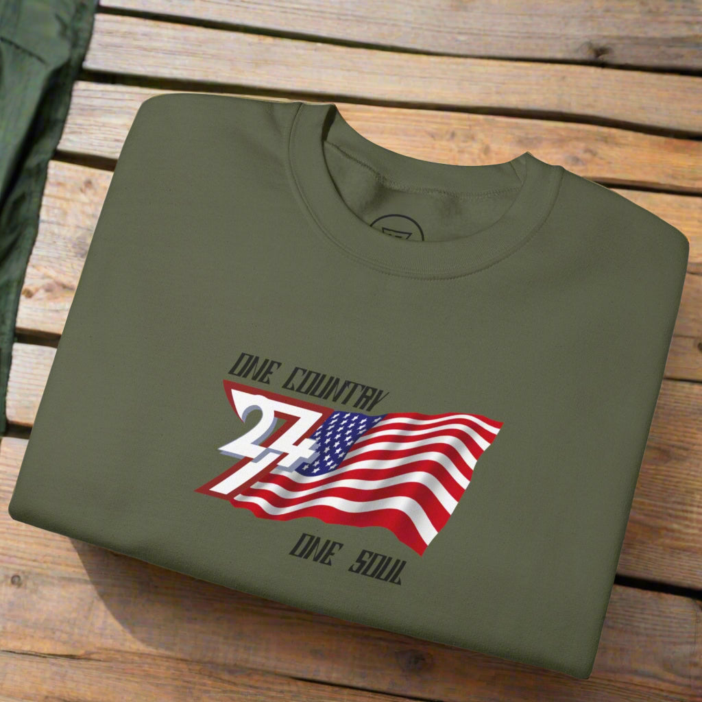 military green US jumper gift idea