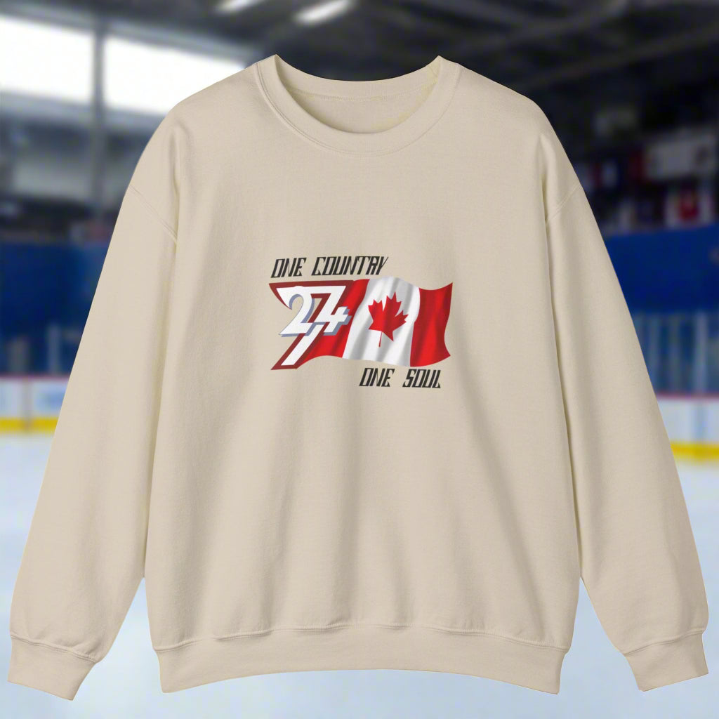 special design Canada flag jumper