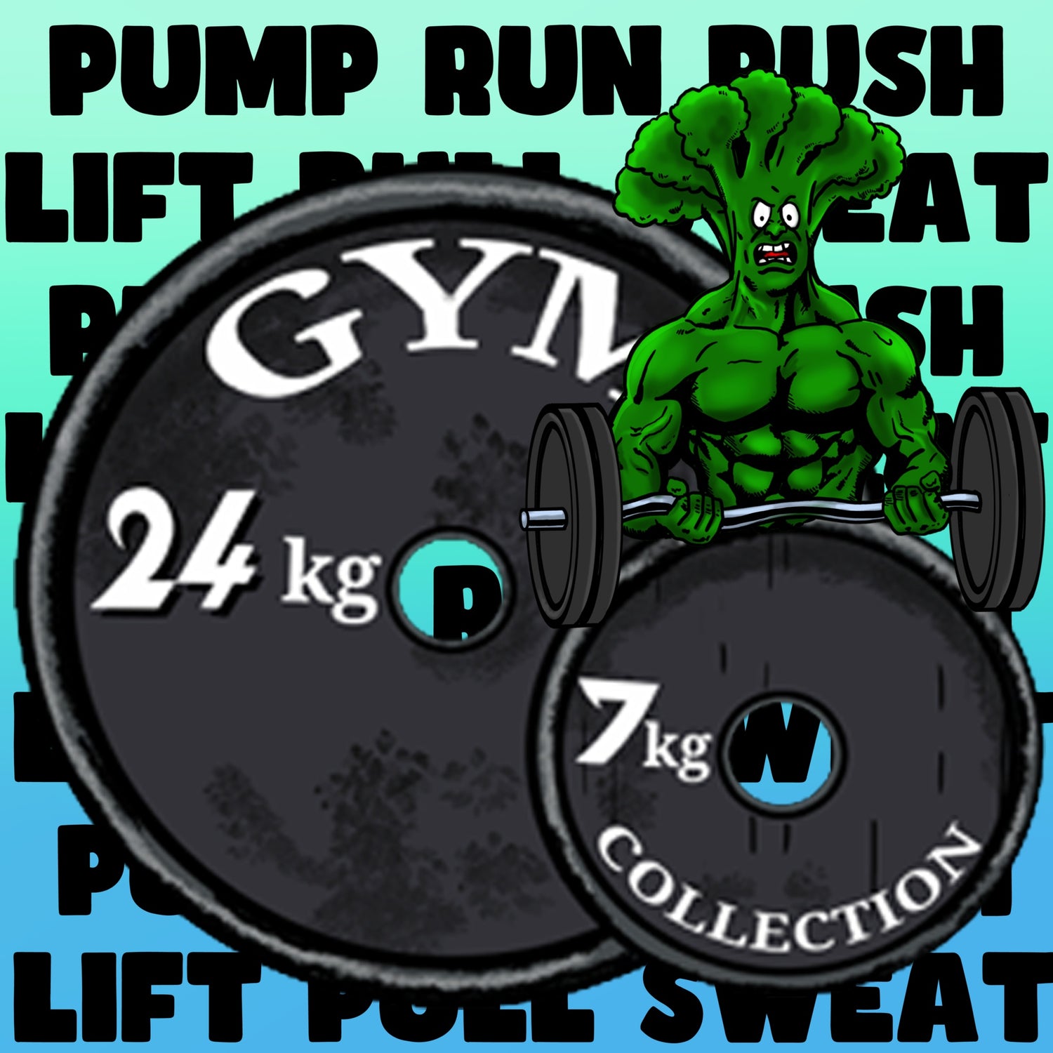 Main collection display of hand-drawn gym shirts and gritty training tank tops featuring original independent artist illustrations